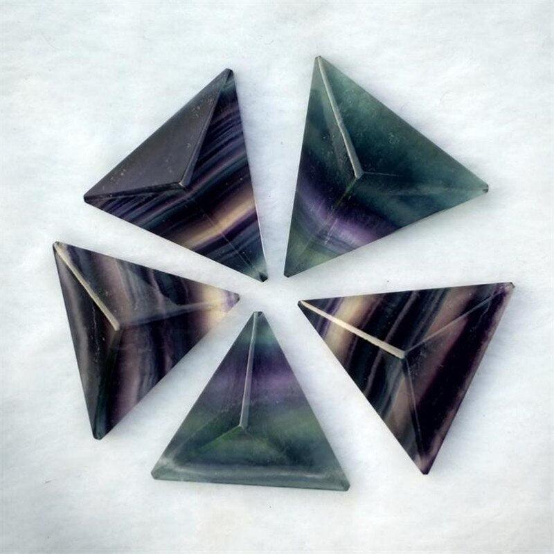 3 Sided Fluorite Pyramid