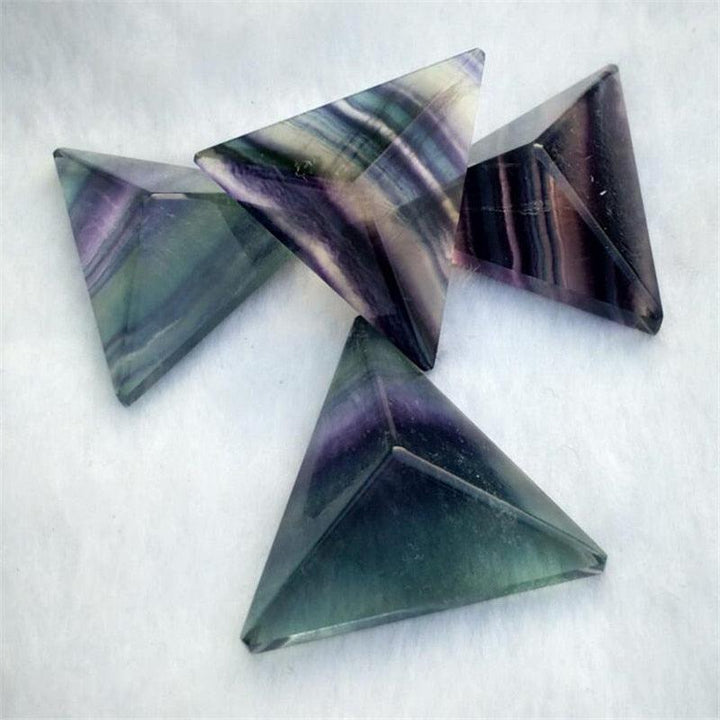 3 Sided Fluorite Pyramid