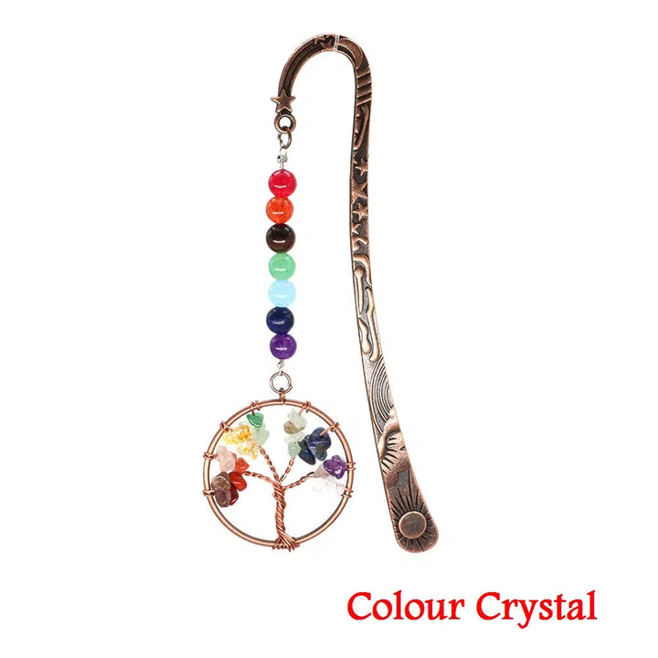 7 Chakras Bronze Bookmark