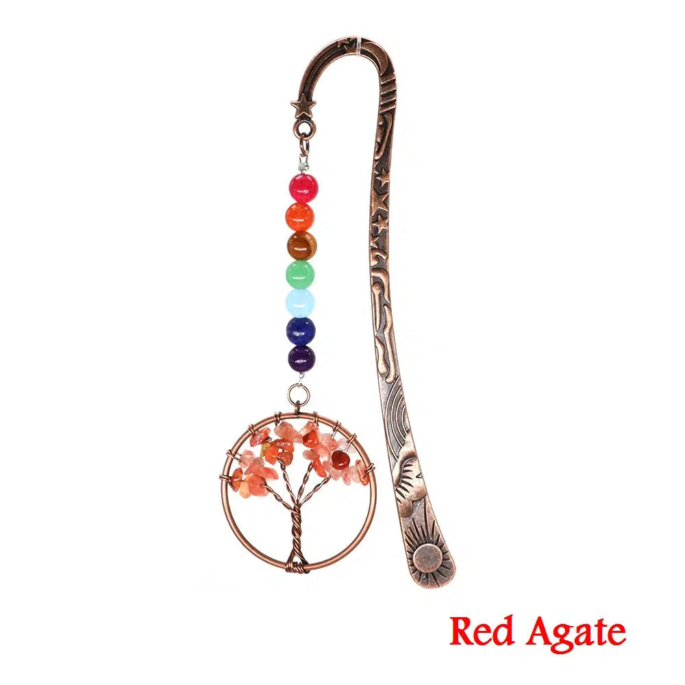 7 Chakras Bronze Bookmark