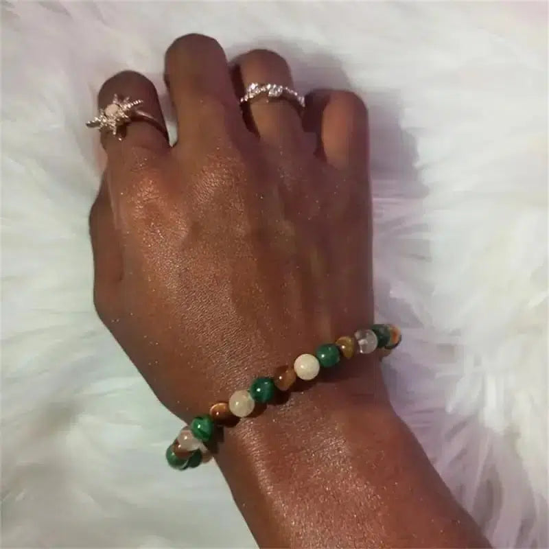 Abundance & Prosperity Crystal Bead Bracelet