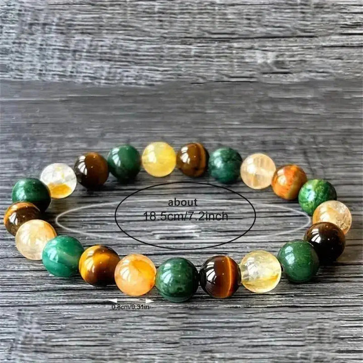 Abundance & Prosperity Crystal Bead Bracelet