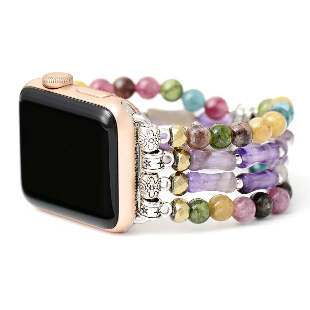 Agate Crystals Smart Watch Strap