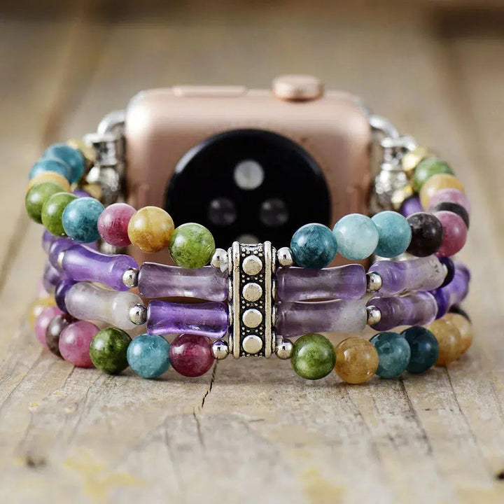 Agate Crystals Smart Watch Strap