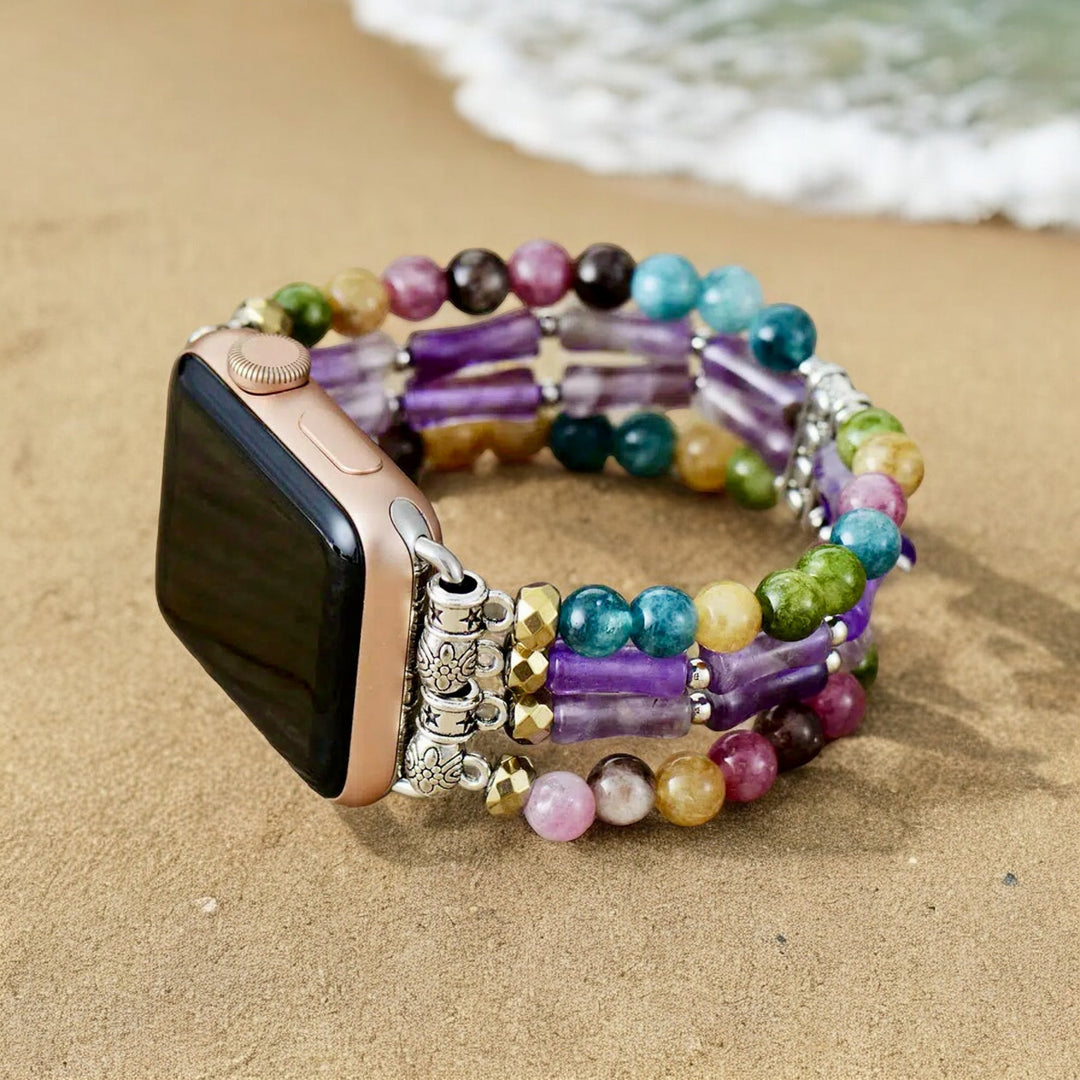 Agate Crystals Smart Watch Strap