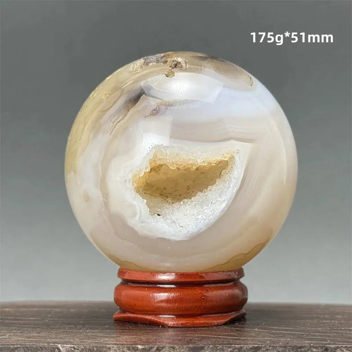 Agate Druzy Sphere