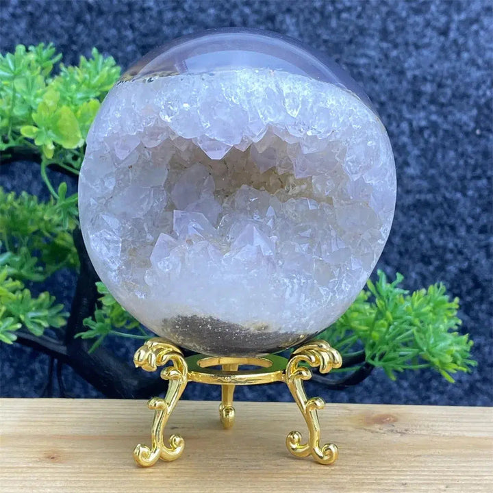 Agate Geode Sphere