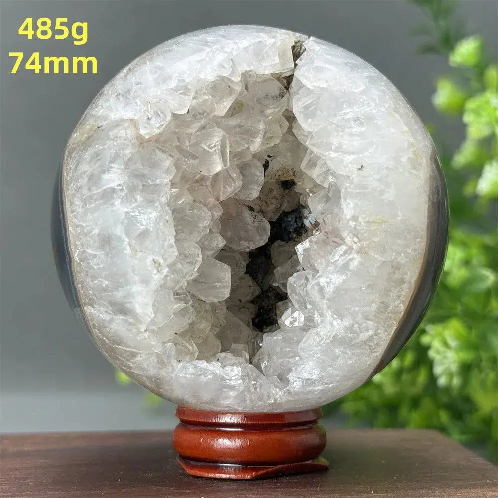 Agate Geode Sphere