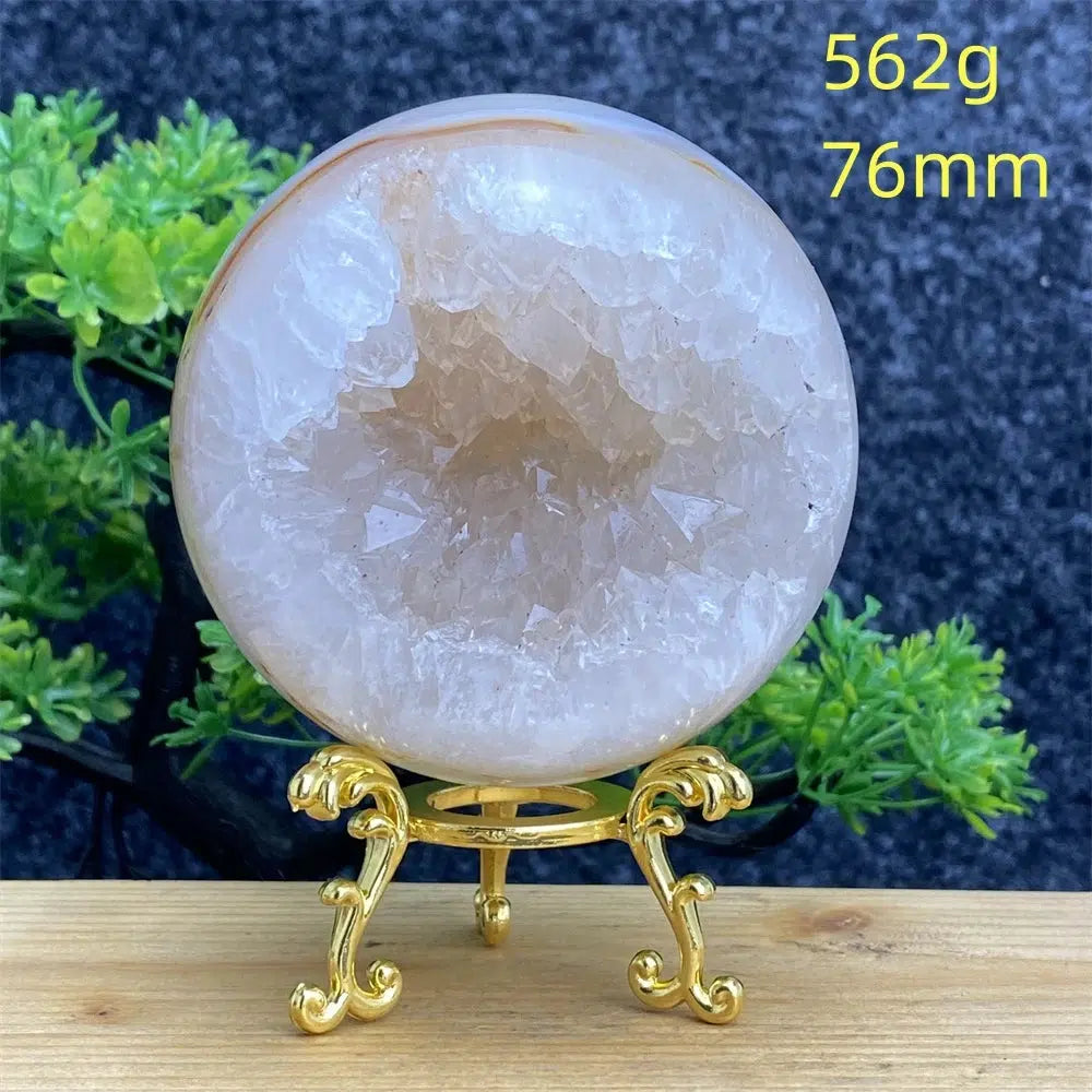 Agate Geode Sphere