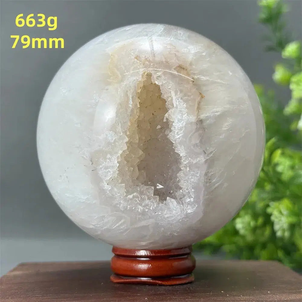 Agate Geode Sphere