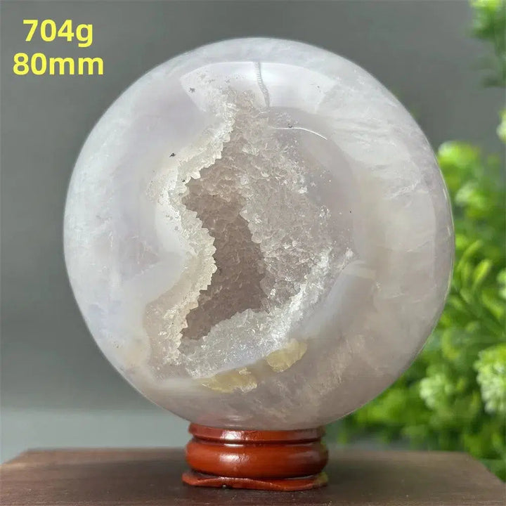 Agate Geode Sphere