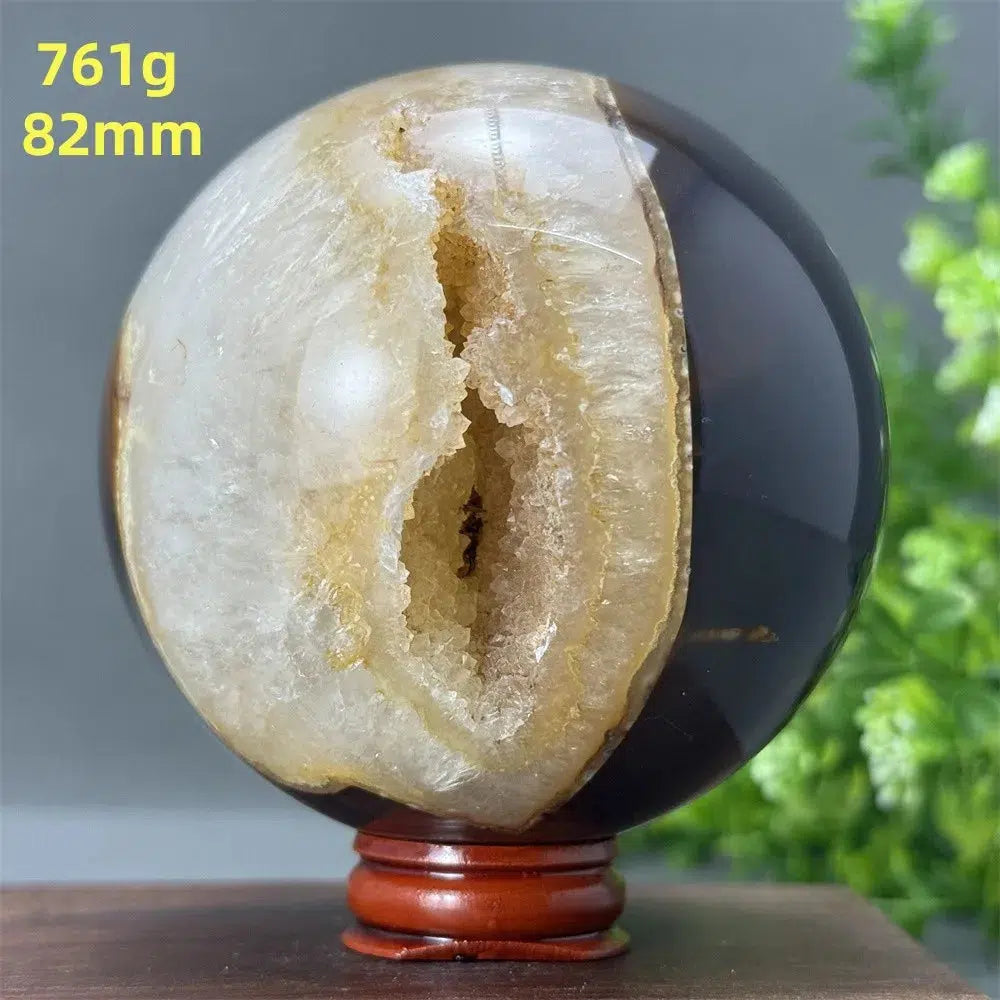 Agate Geode Sphere