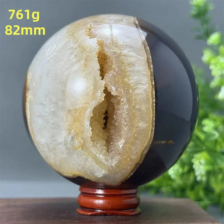 Agate Geode Sphere