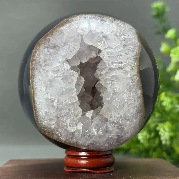 Agate Geode Sphere