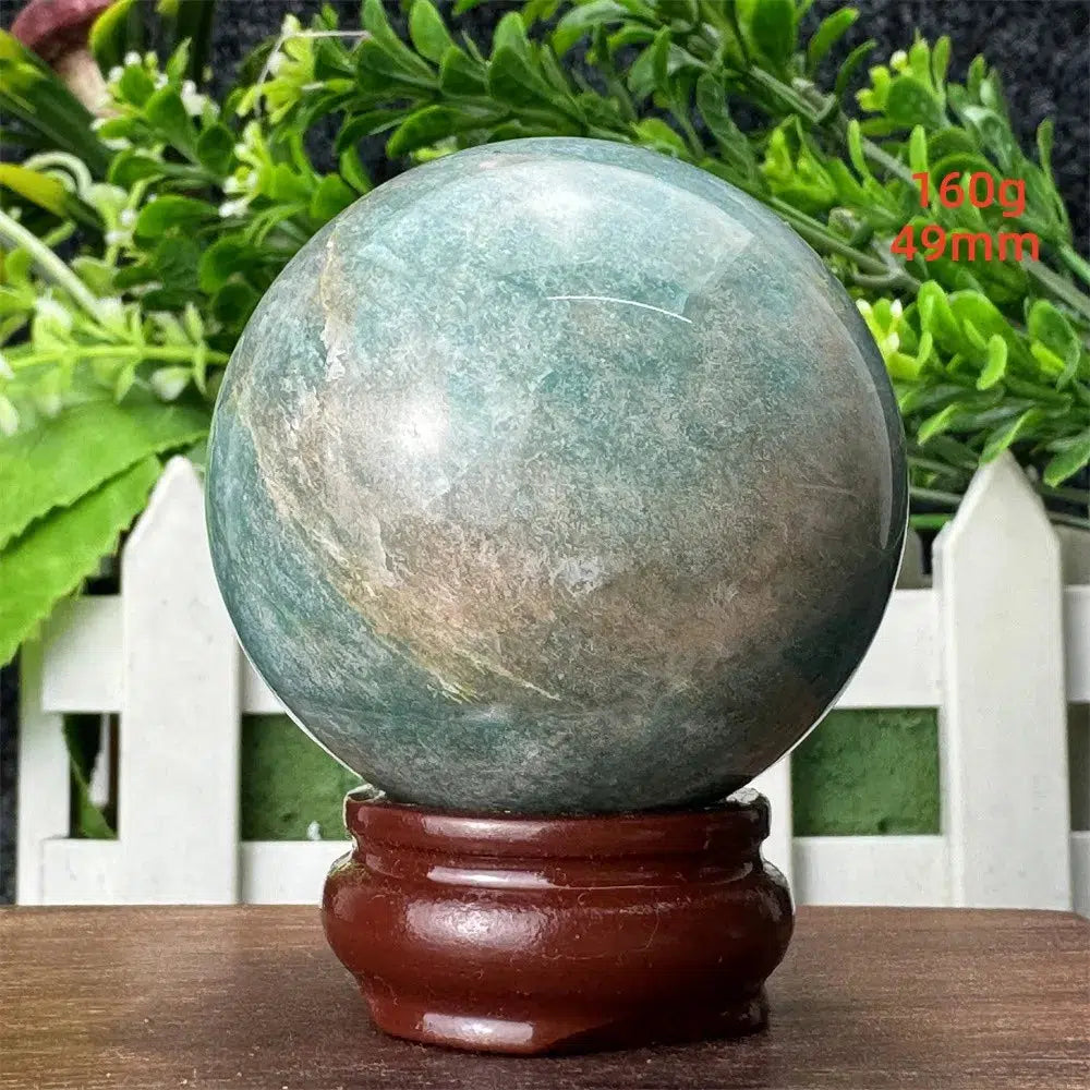 Amazonite Crystal Sphere