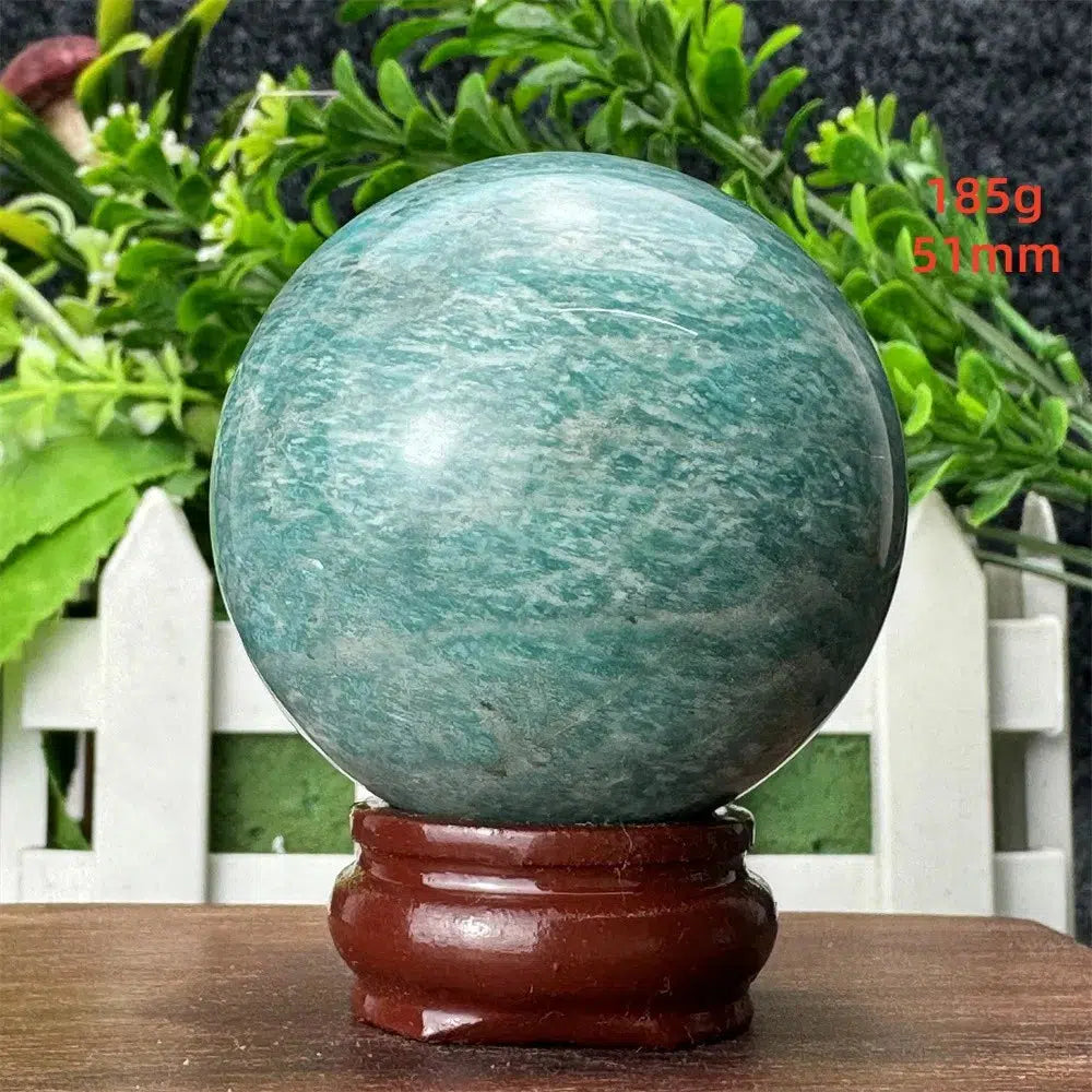 Amazonite Crystal Sphere