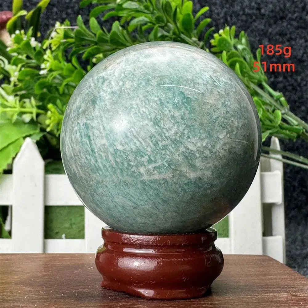 Amazonite Crystal Sphere