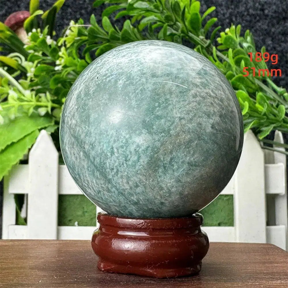 Amazonite Crystal Sphere