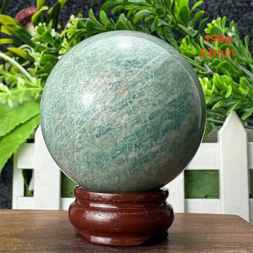 Amazonite Crystal Sphere