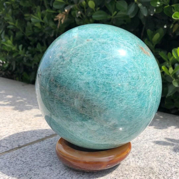 Amazonite Crystal Sphere