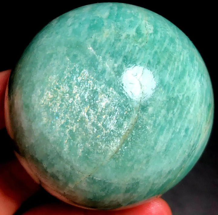 Amazonite Crystal Sphere