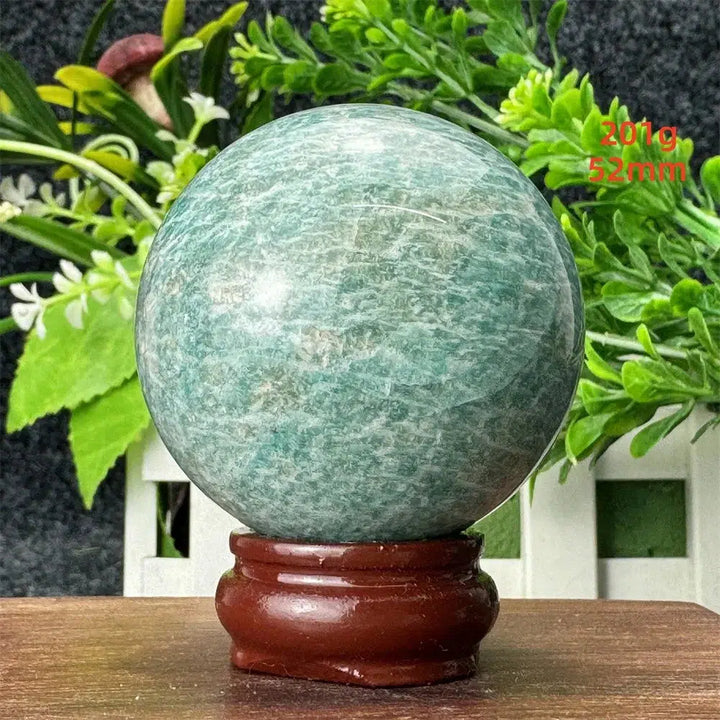 Amazonite Crystal Sphere