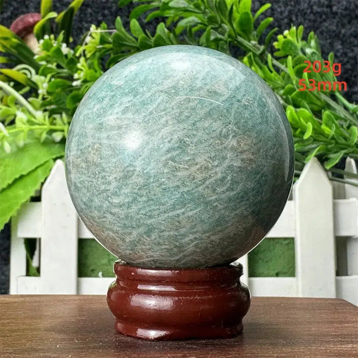 Amazonite Crystal Sphere