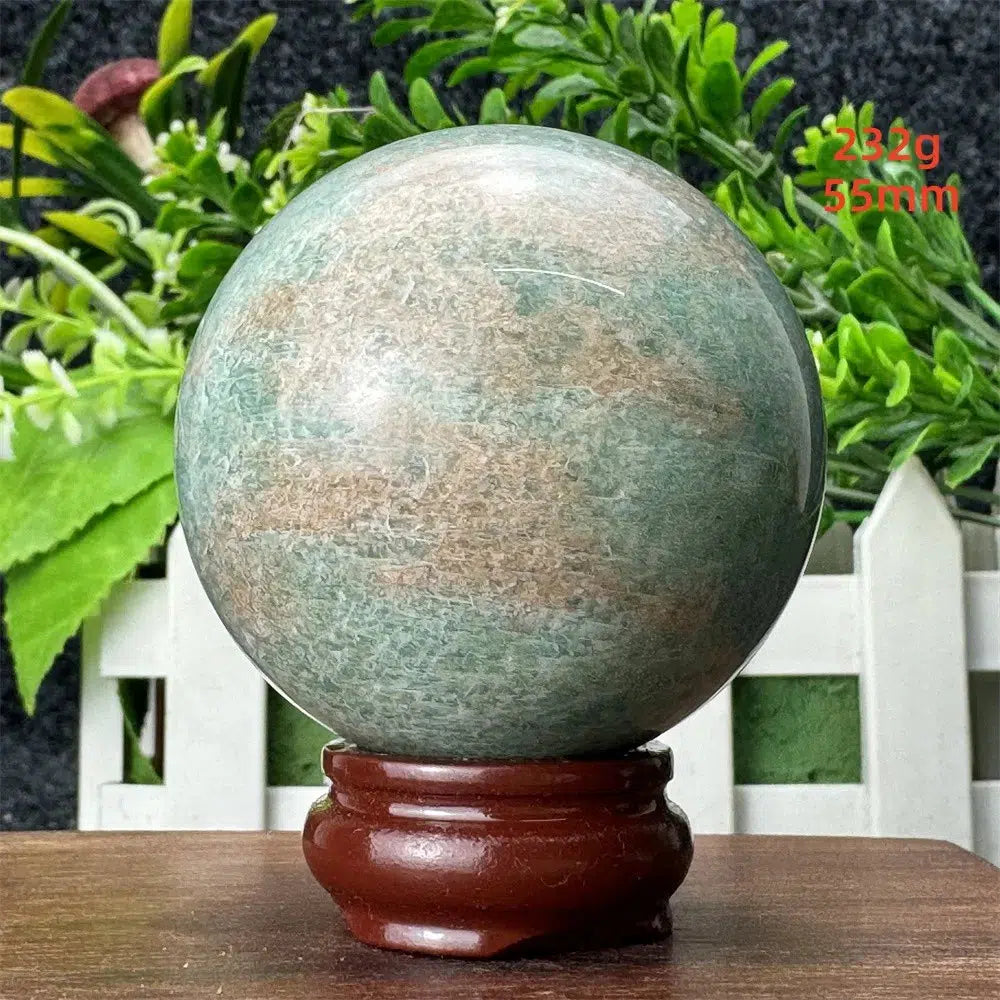 Amazonite Crystal Sphere