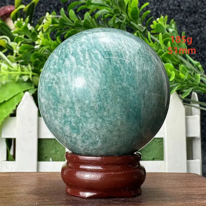 Amazonite Crystal Sphere