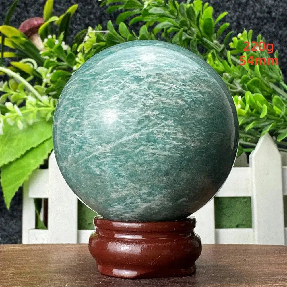 Amazonite Crystal Sphere