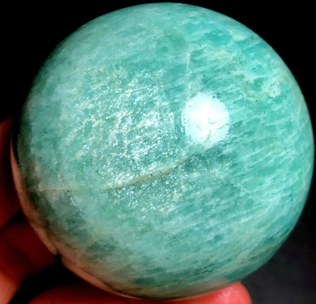 Amazonite Crystal Sphere