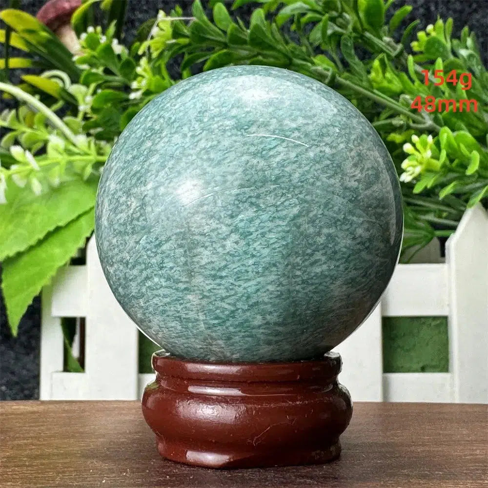 Amazonite Crystal Sphere