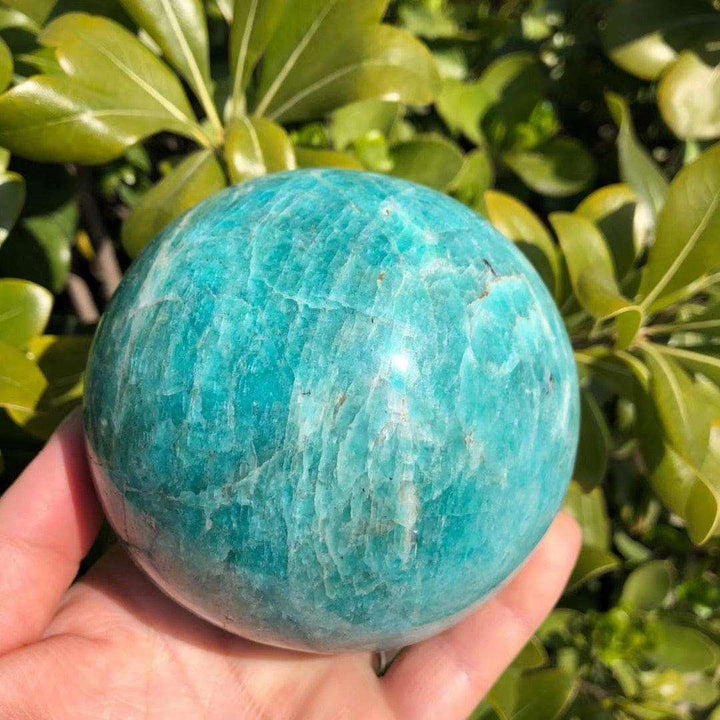 Amazonite Crystal Sphere