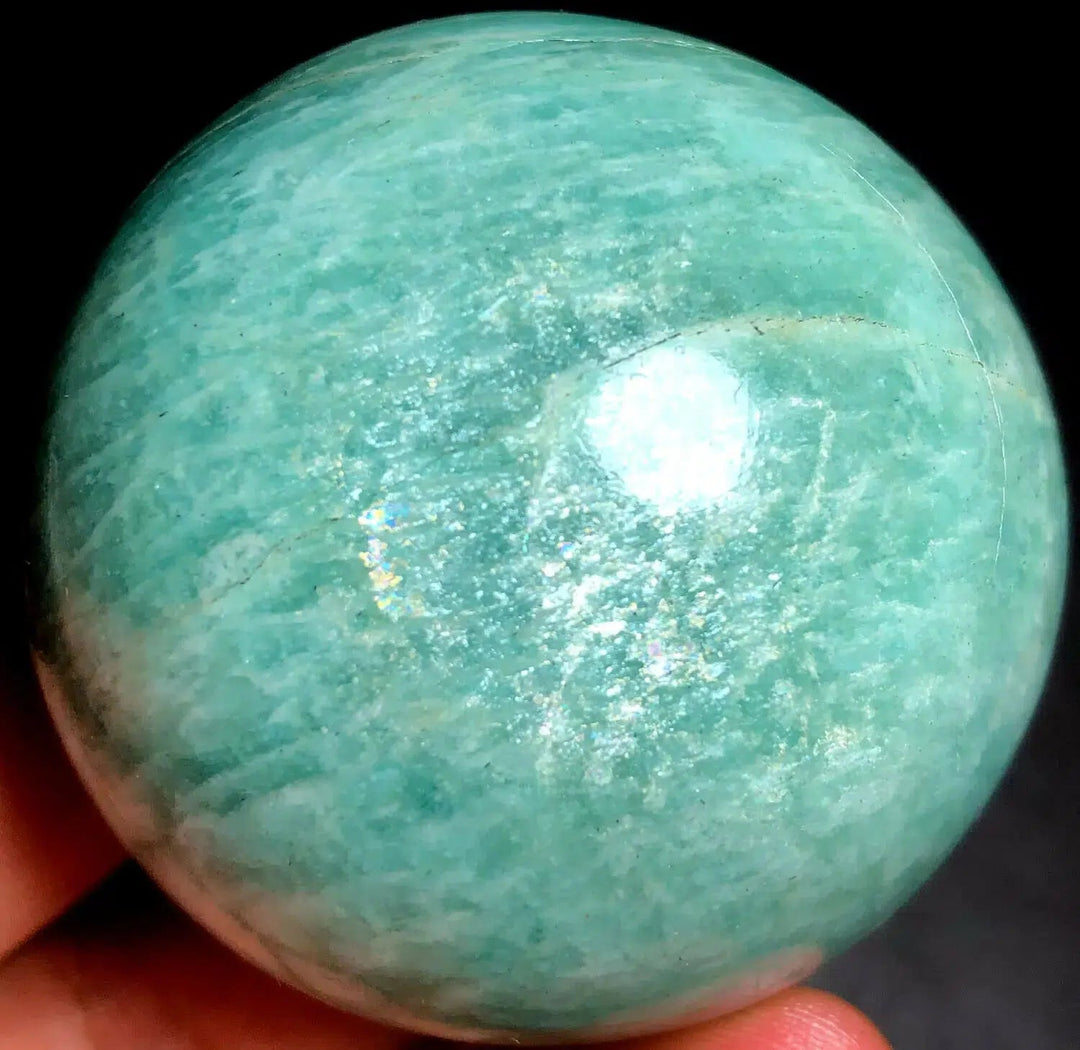 Amazonite Crystal Sphere