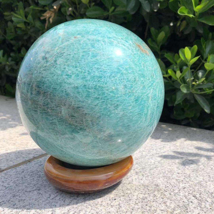 Amazonite Crystal Sphere