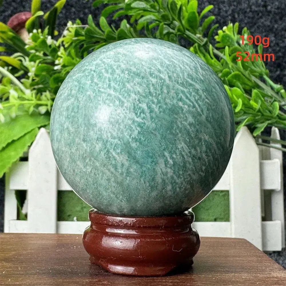 Amazonite Crystal Sphere