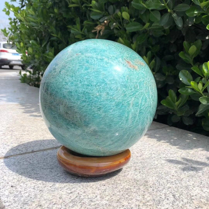 Amazonite Crystal Sphere