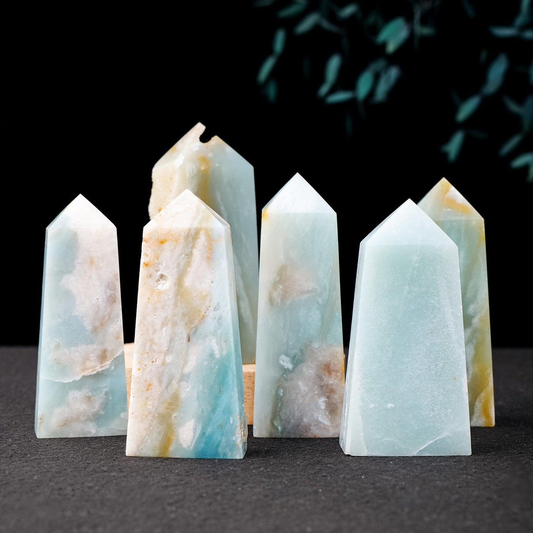 Amazonite Crystal Tower