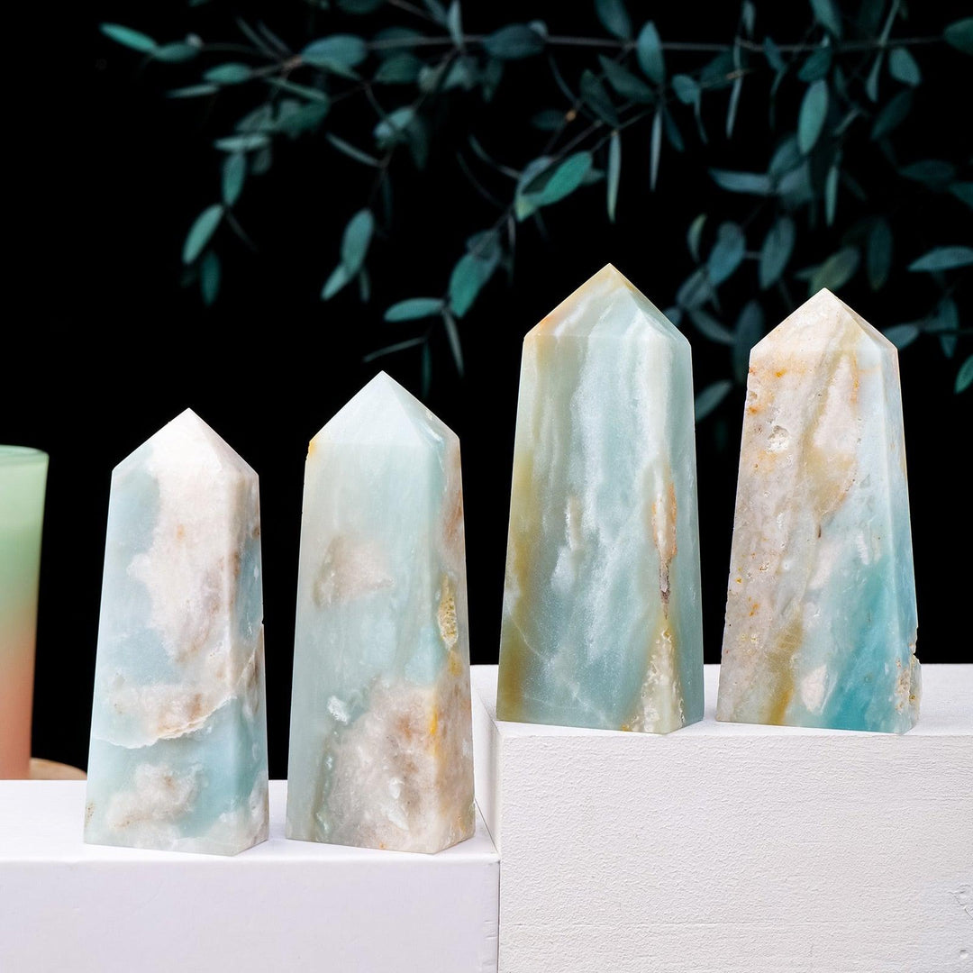 Amazonite Crystal Tower