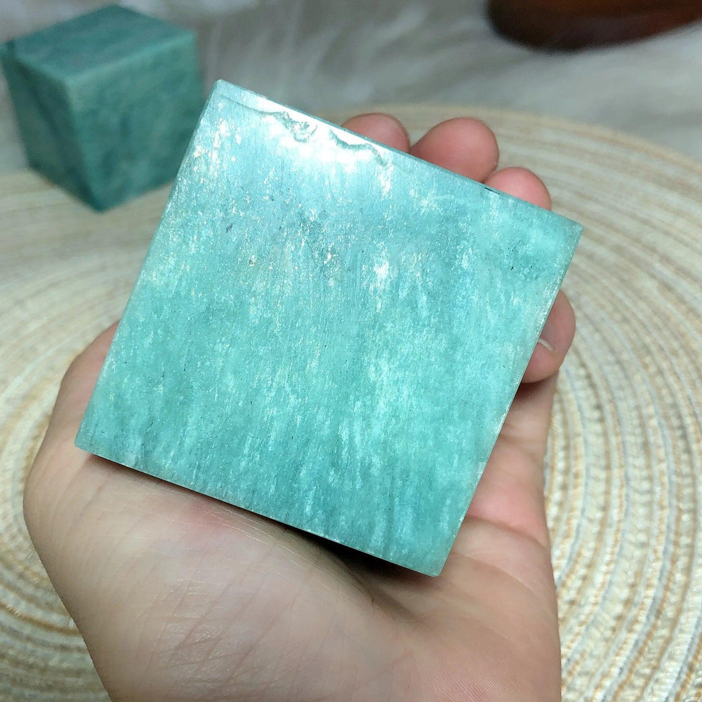 Amazonite Cube