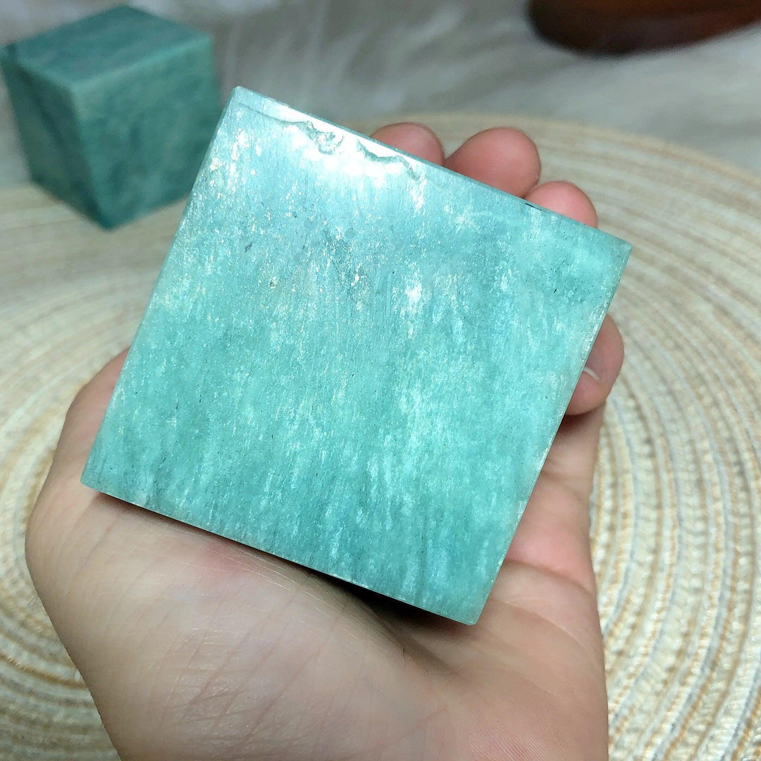 Amazonite Cube