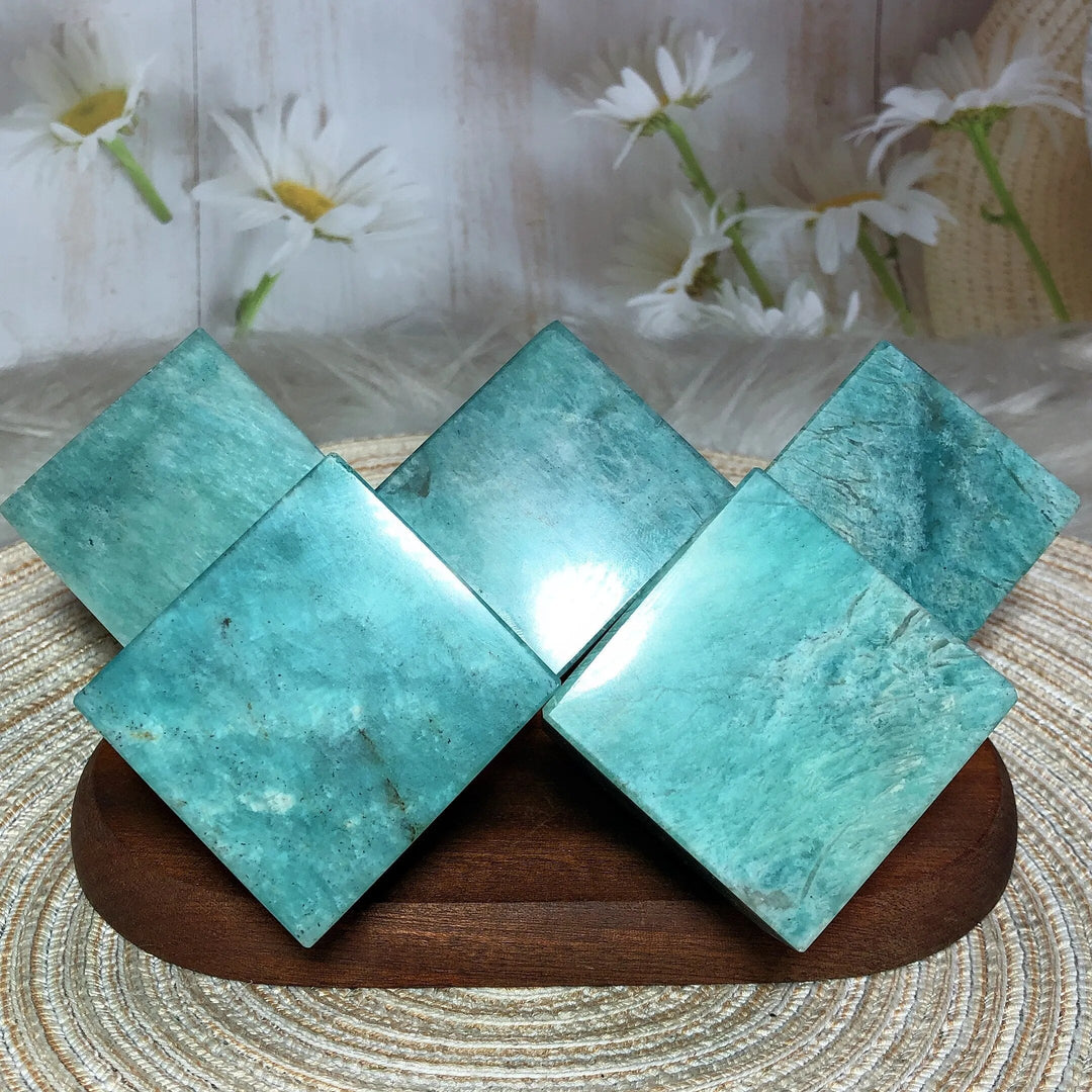 Amazonite Cube