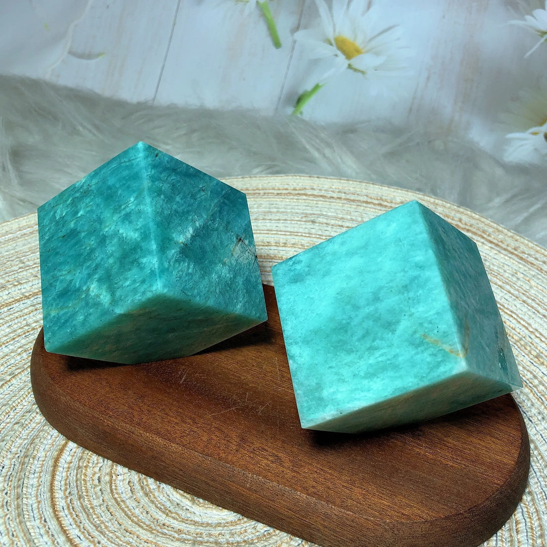 Amazonite Cube