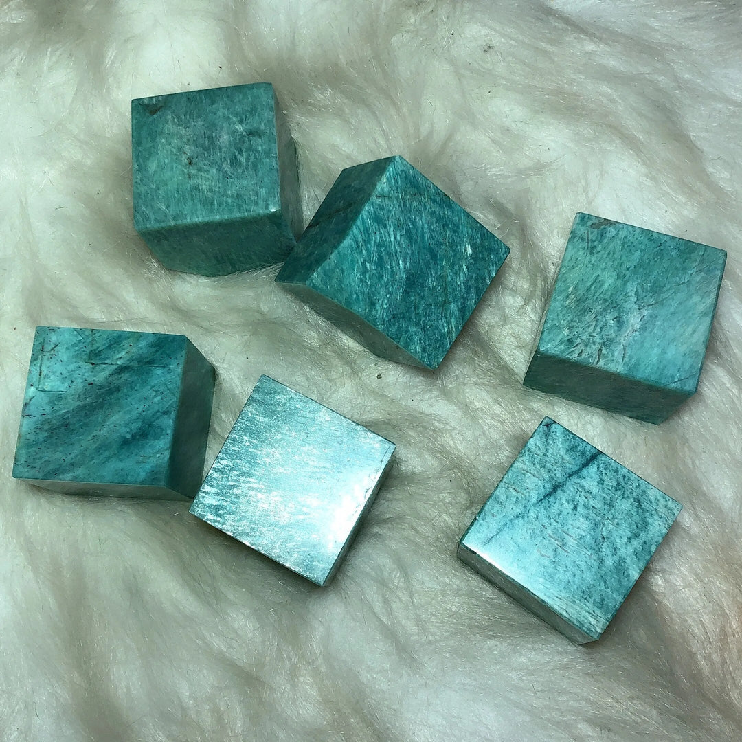 Amazonite Cube