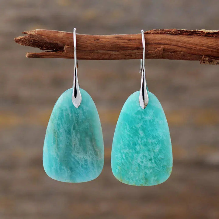 Amazonite Dangle Earrings