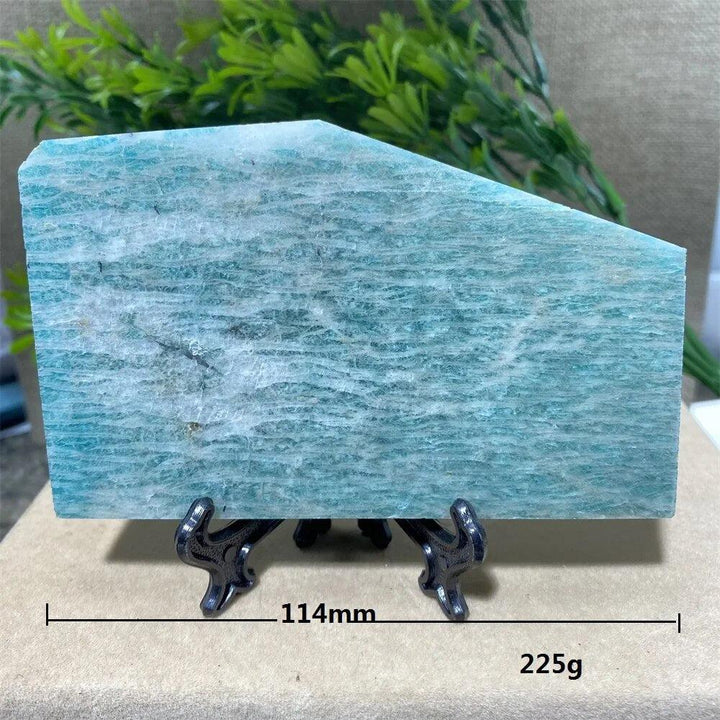 Amazonite Slice with stand