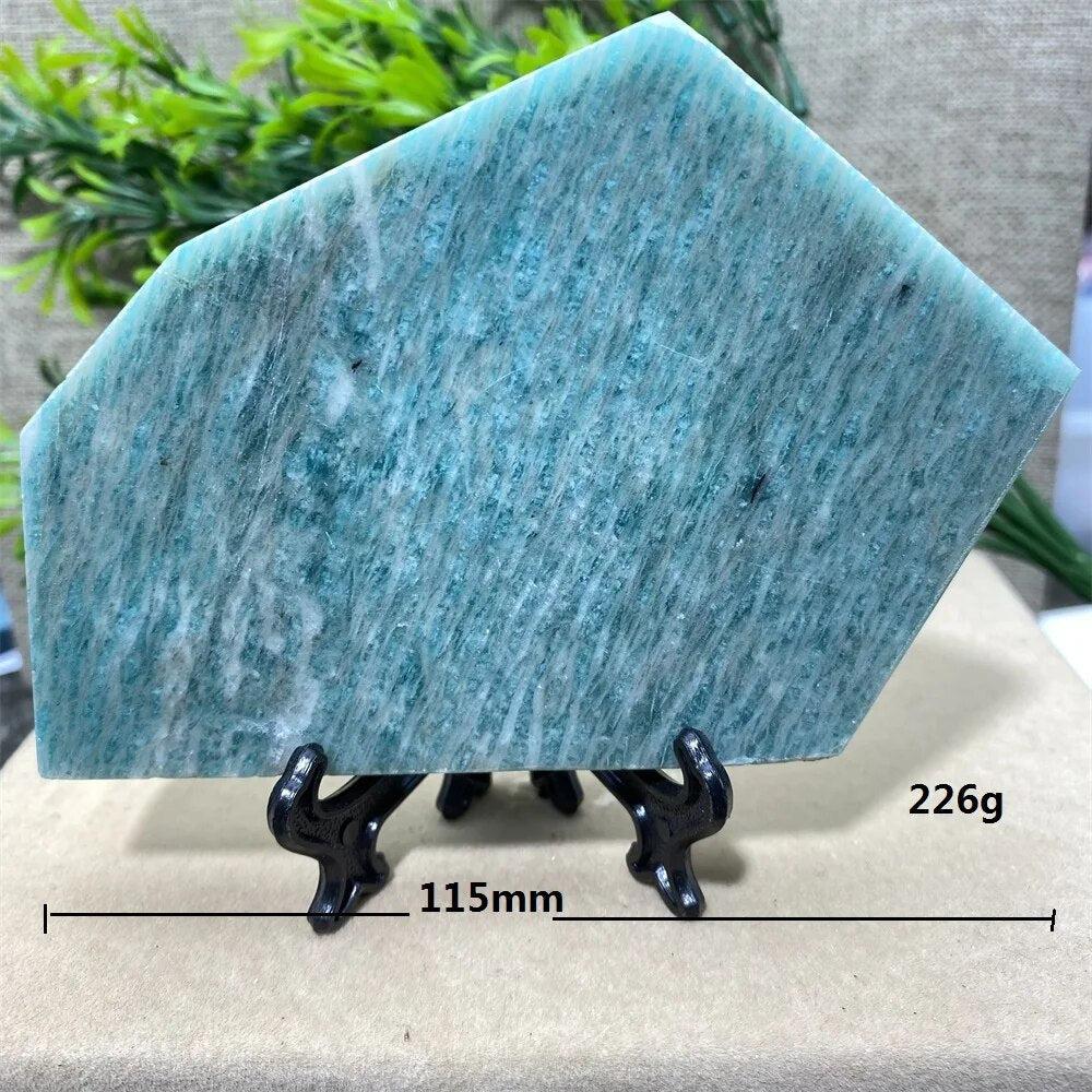 Amazonite Slice with stand