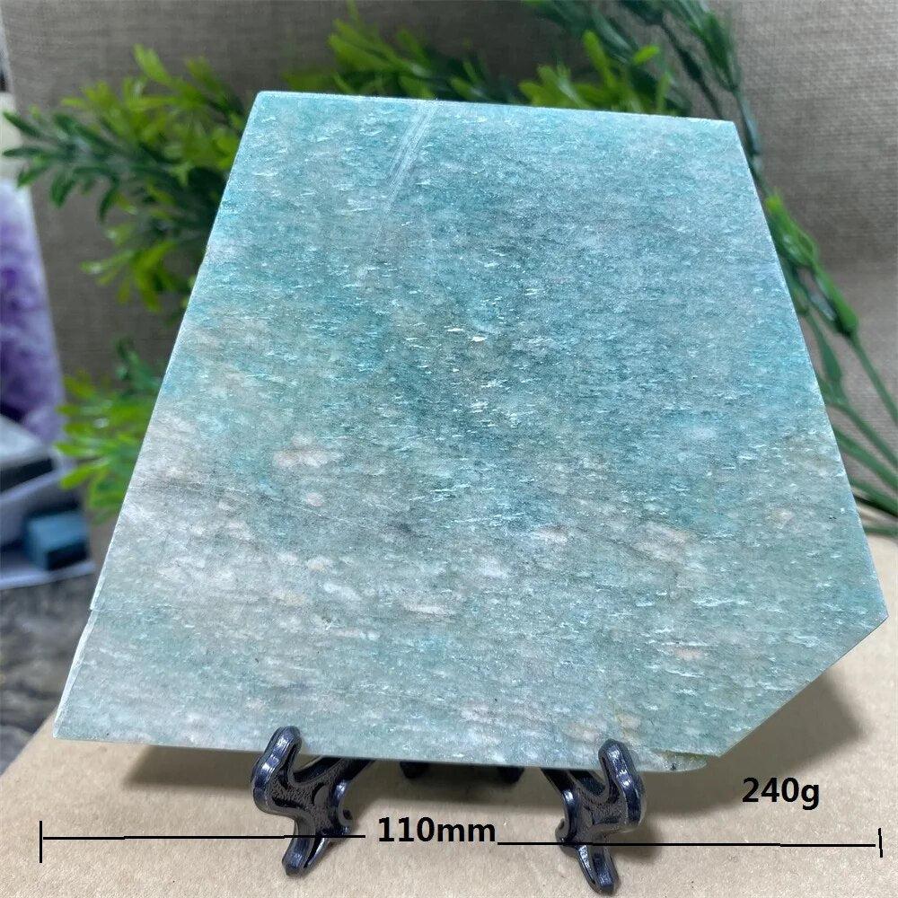 Amazonite Slice with stand