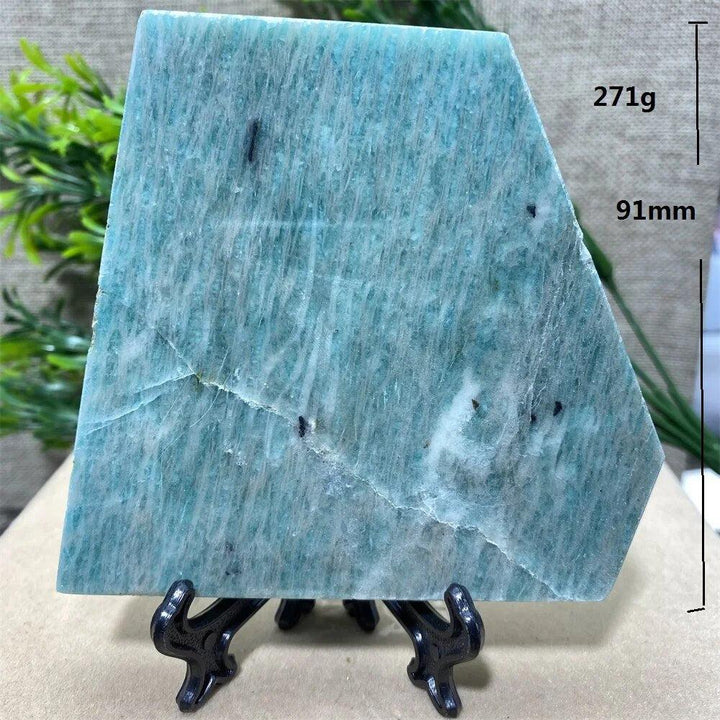 Amazonite Slice with stand