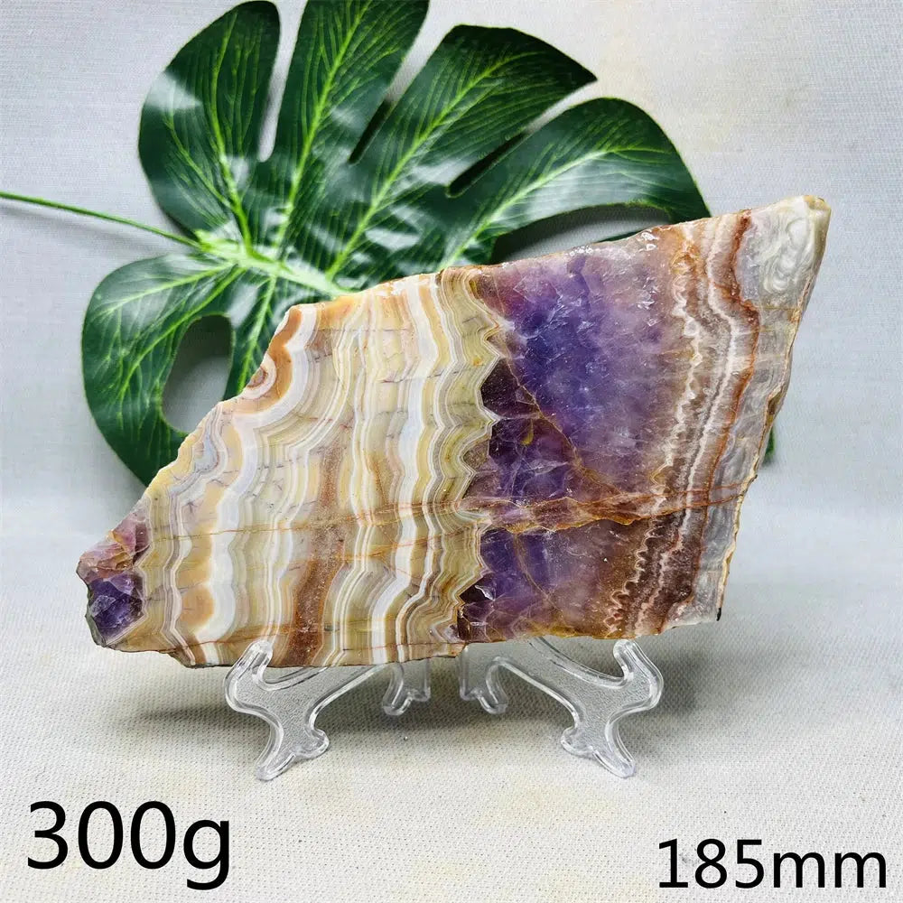 Amethyst Agate Slice